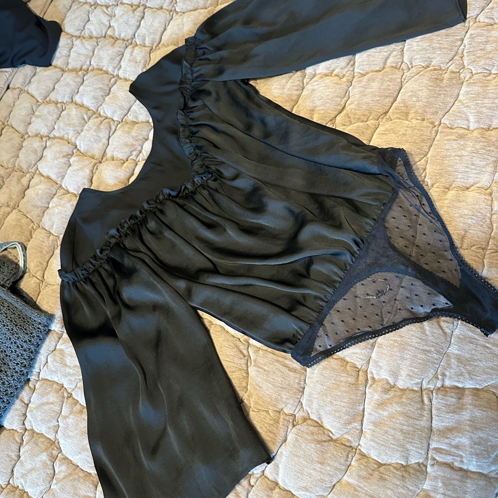 Elegant Black Women's Intimate Bodysuit